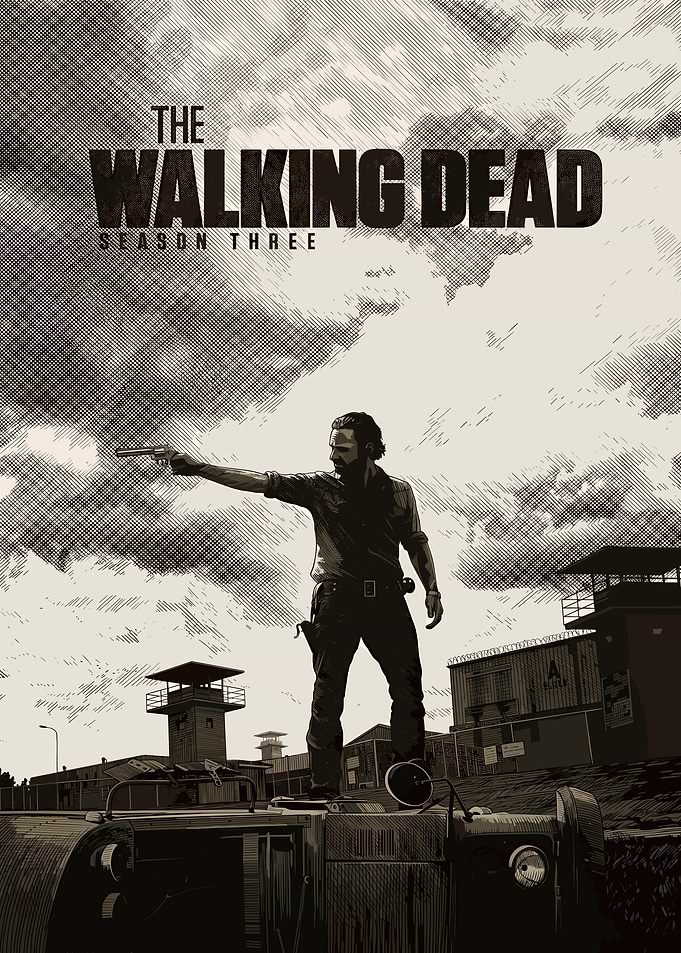 The Walking Dead Season Three Poster