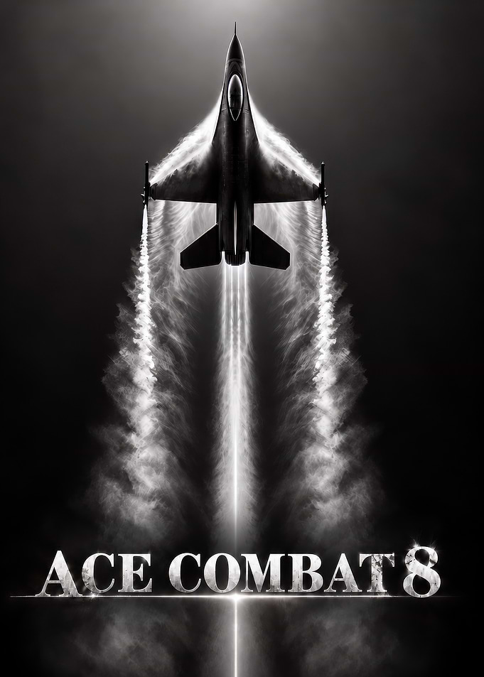 Ace Combat 8 Fighter Jet Poster
