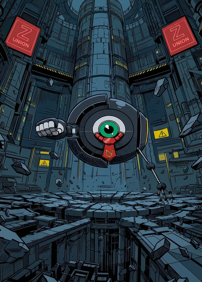 Z-Union Robot in Industrial Facility