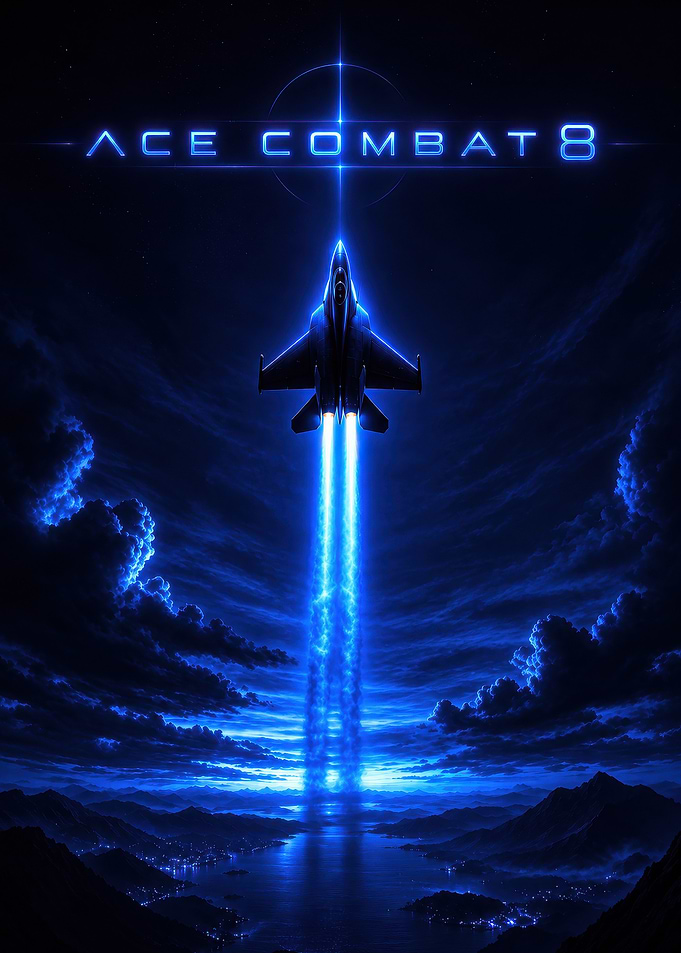 Ace Combat 8 Fighter Jet Poster