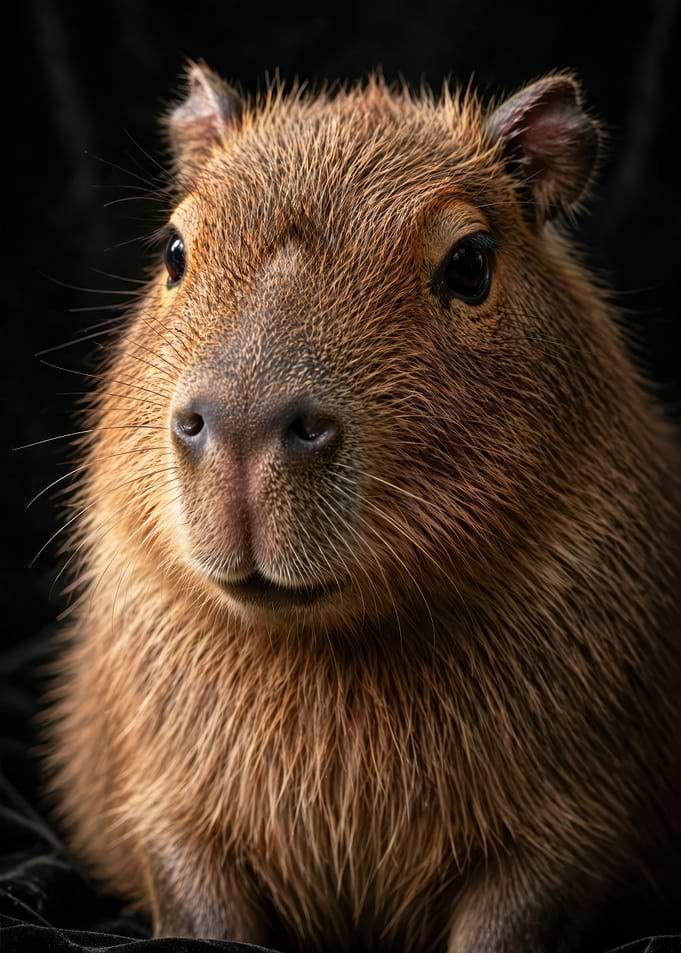 Portrait of a Capybara