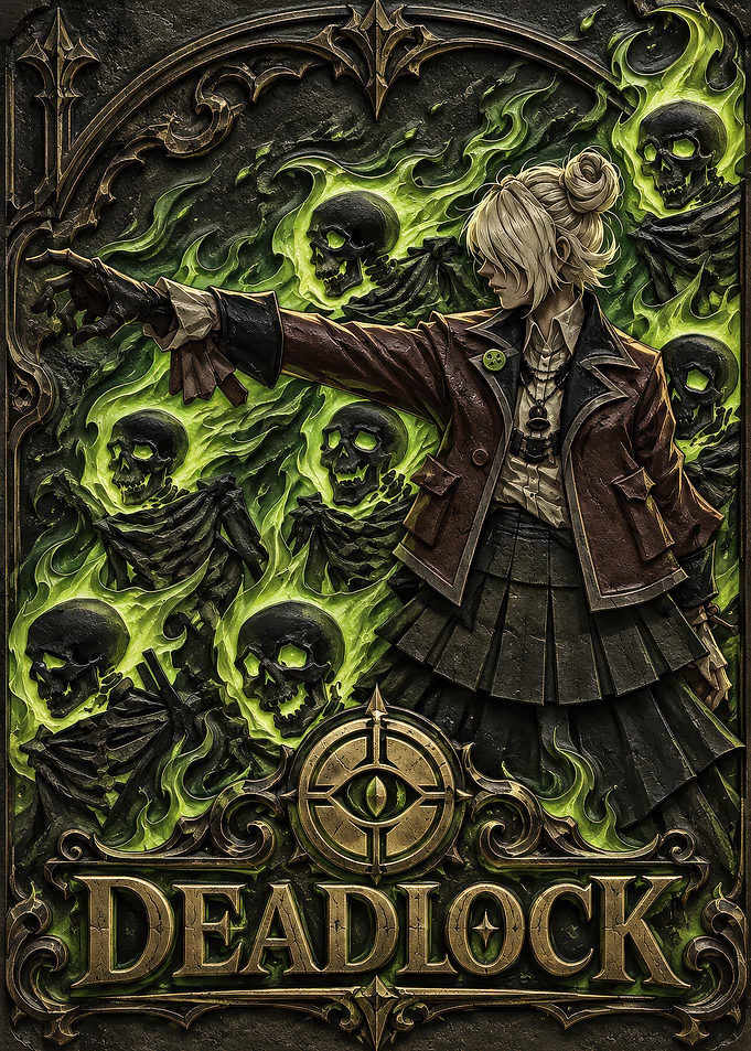 Deadlock Game Character Art