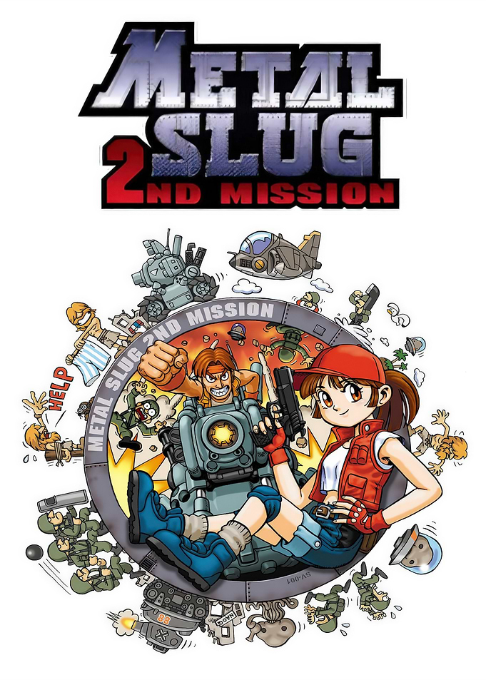 Metal Slug 2nd Mission Game Art