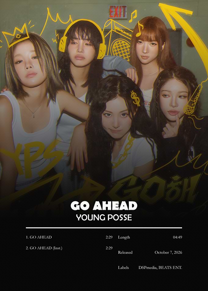 Young Posse Go Ahead Album Cover