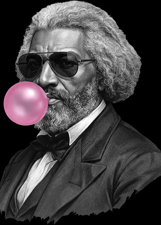 Frederick Douglass-Bubble Gum