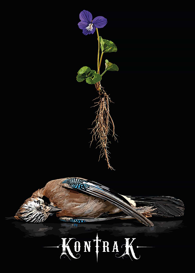 Kontra K Bird and Flower Art