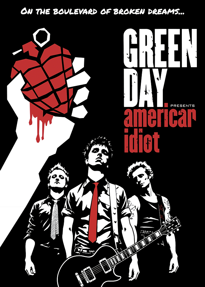 Green Day American Idiot Poster