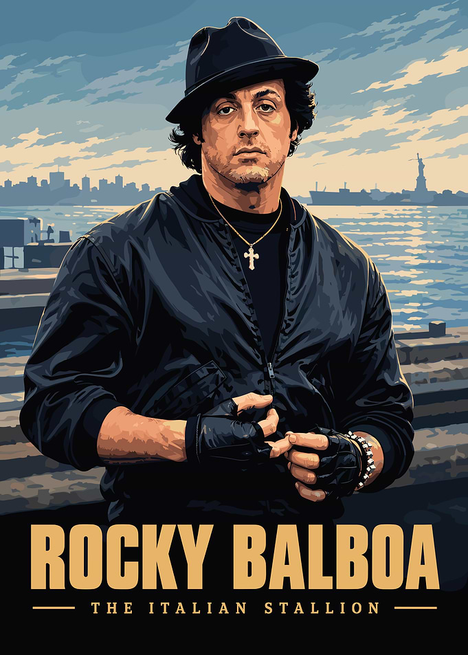 Rocky Balboa Italian Stallion Poster