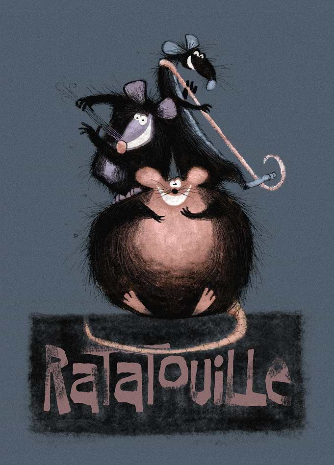 Ratatouille - Rat Trio