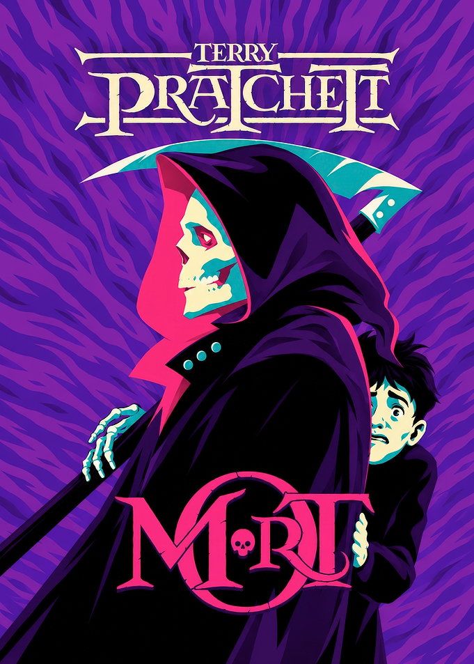 Terry Pratchett Mort Book Cover Art