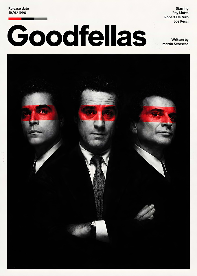 Goodfellas Minimalist Movie Poster