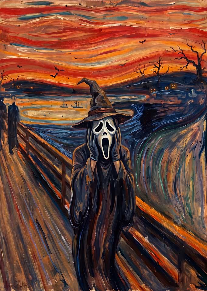 The Scream Ghostface Halloween Parody