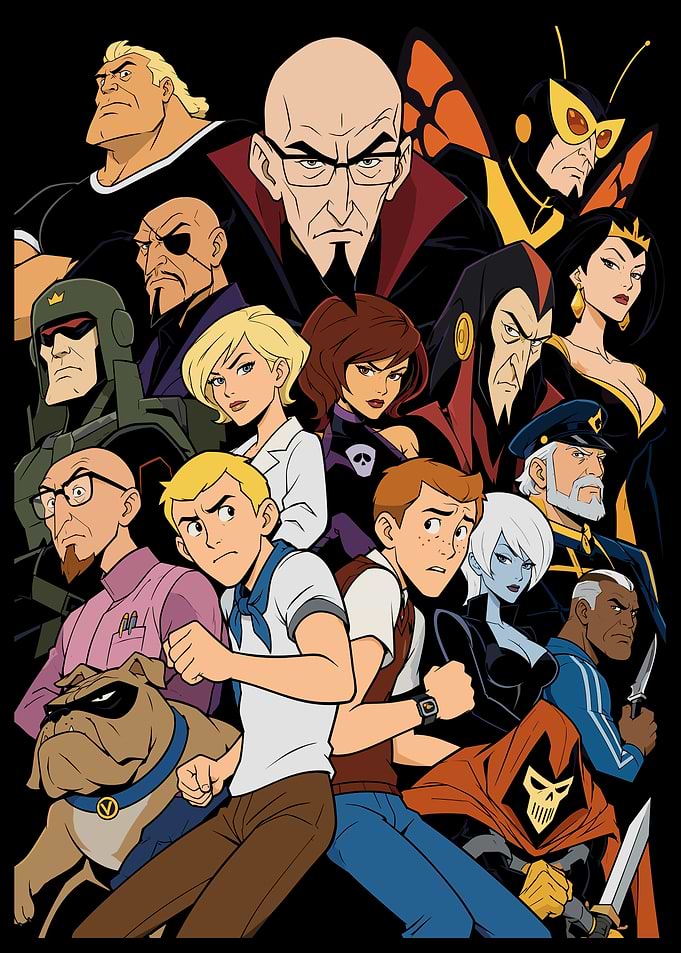 The Venture Bros. Character Ensemble Poster