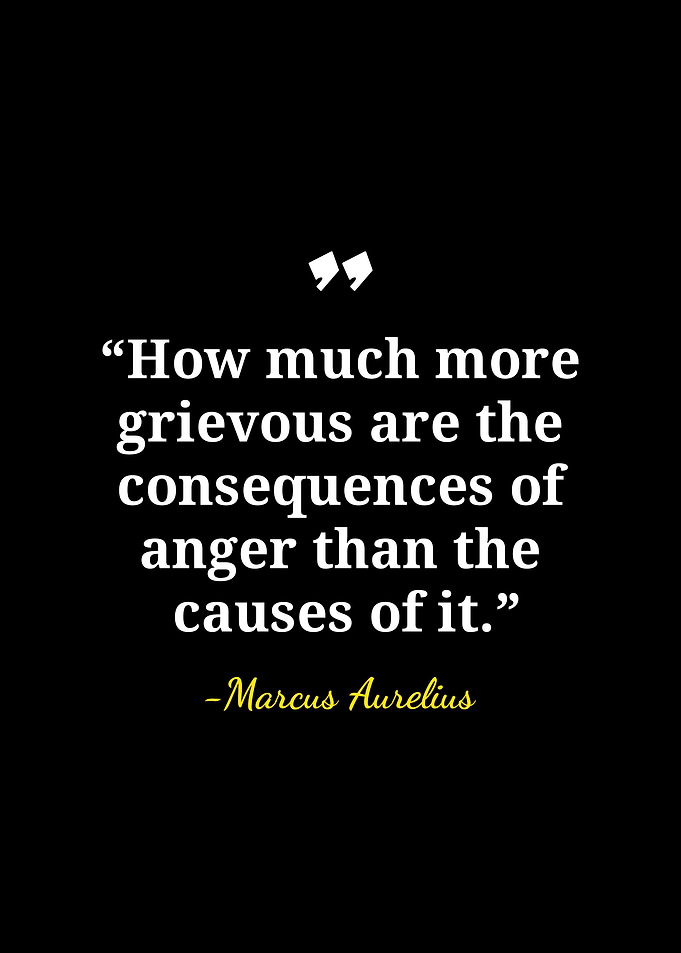 Marcus Aurelius Quote on Anger