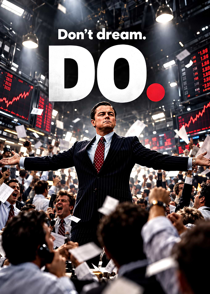 The Wolf of Wall Street Poster