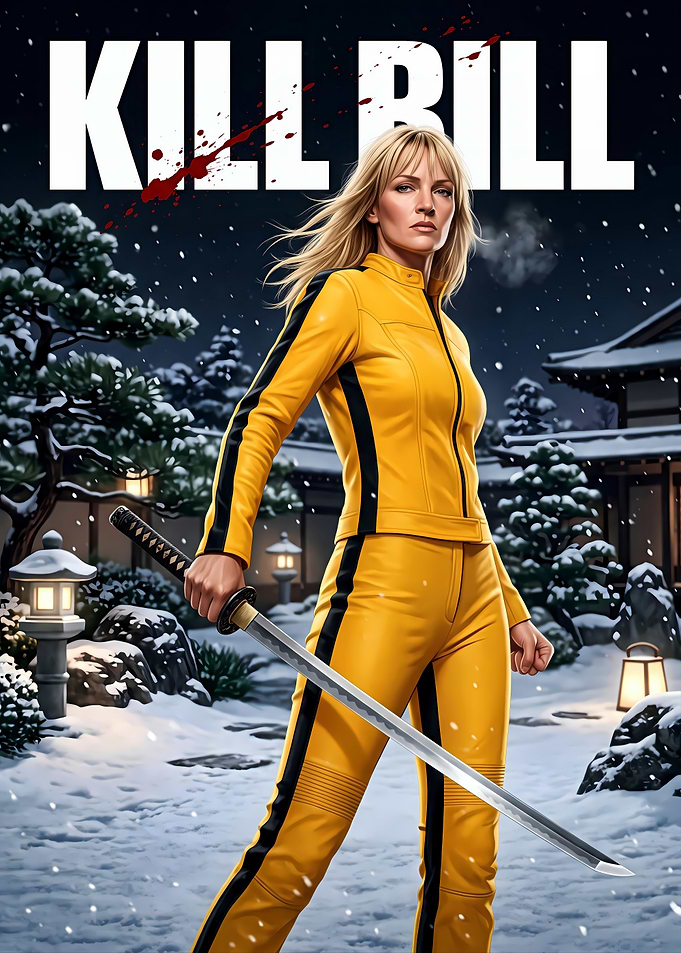 Kill Bill The Bride Poster
