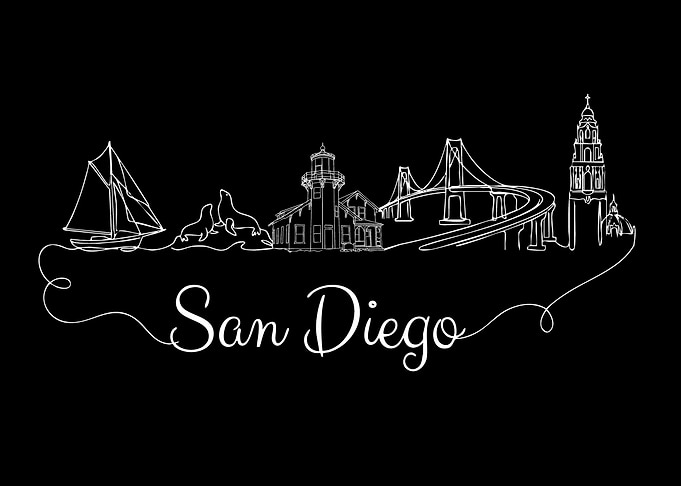 San Diego Skyline California