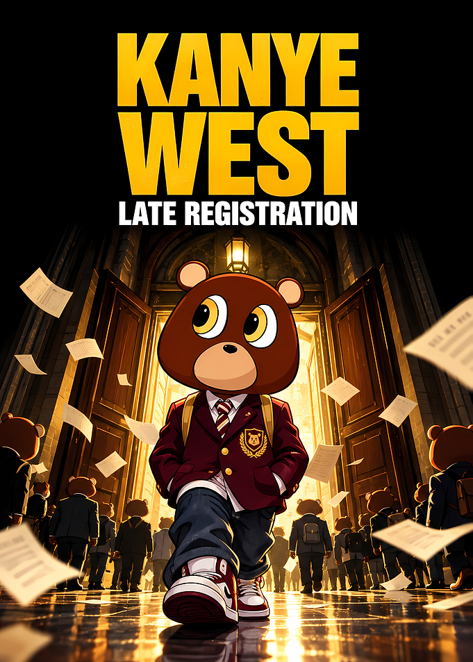 Kanye West Late Registration Poster