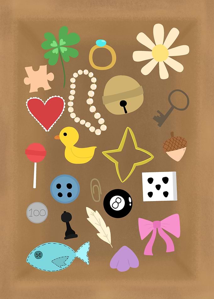 Collection of Cute Assorted Trinkets