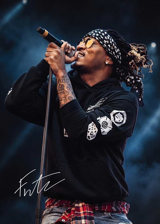 Future Performing Live on Stage