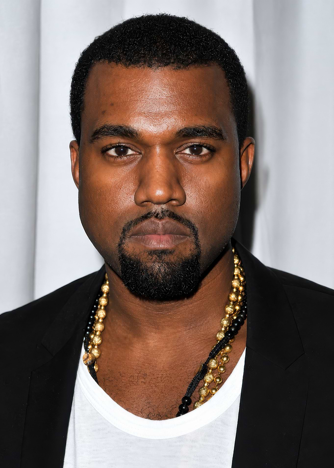 Portrait of Kanye West