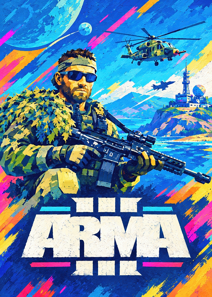 Arma 3 Tactical Soldier Poster