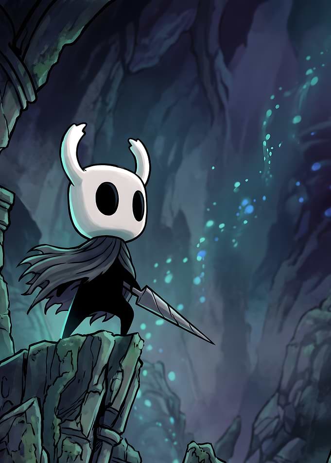 The Knight from Hollow Knight
