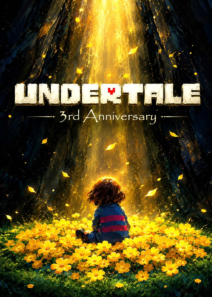 Undertale 3rd Anniversary Commemorative Art