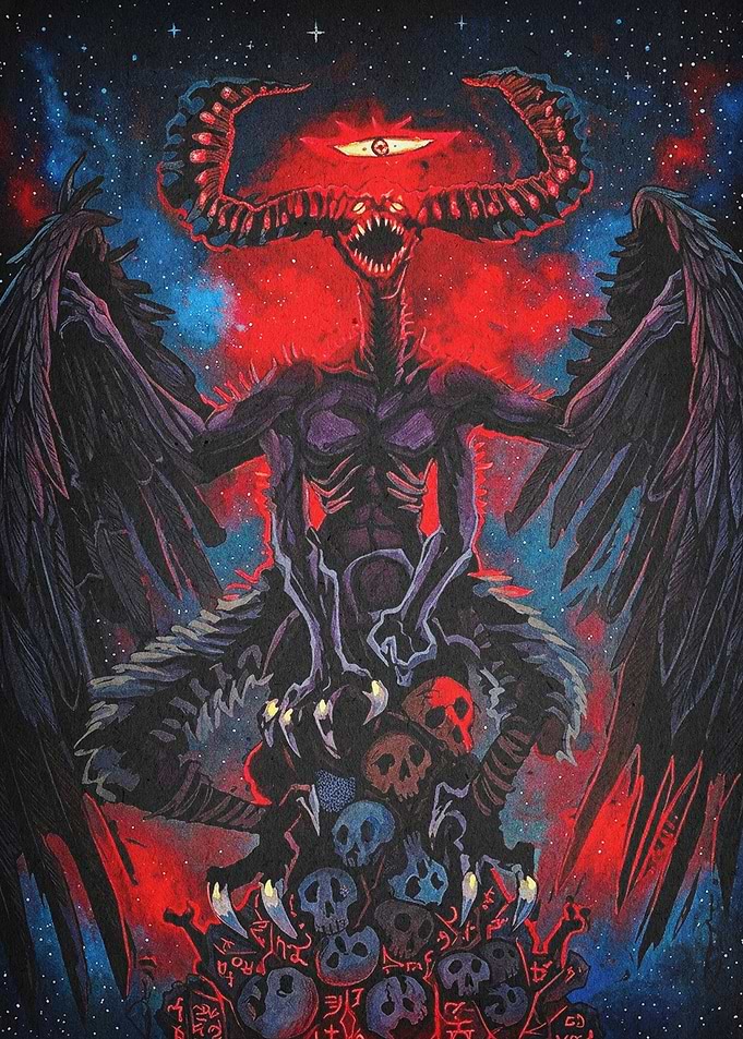 Demon Devil Monster Dark Fantasy Ar