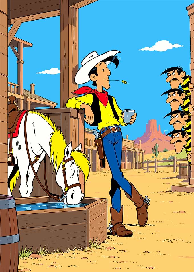 Lucky Luke and the Dalton Brothers