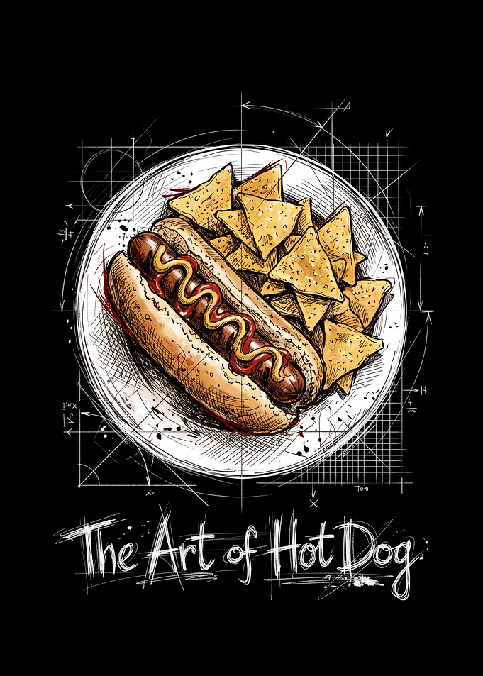 The Art of Hot Dog Blueprint