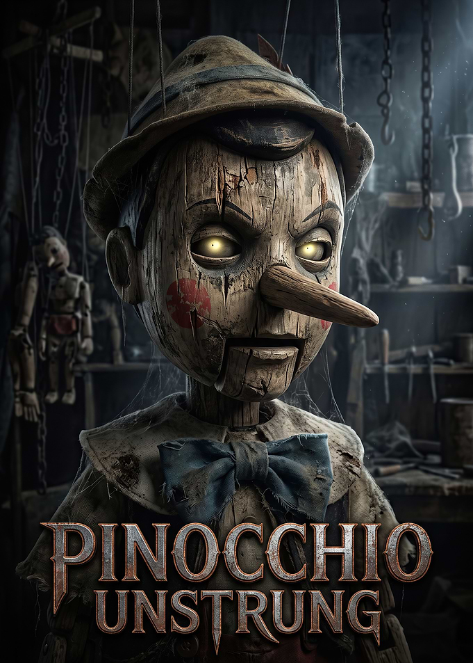 Pinocchio Unstrung Horror Movie Poster