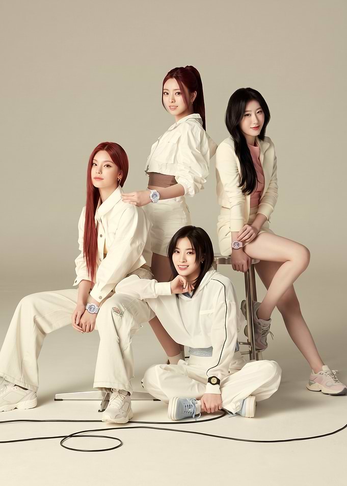 ITZY Kpop Group Idols Poster
