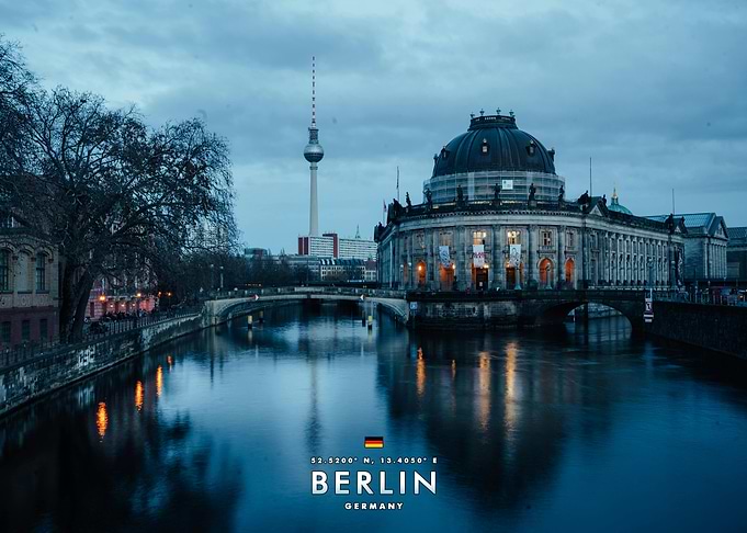 Berlin Cityscape with TV Tower