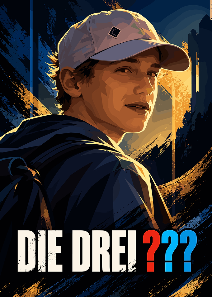 Die Drei Fragezeichen Poster Art