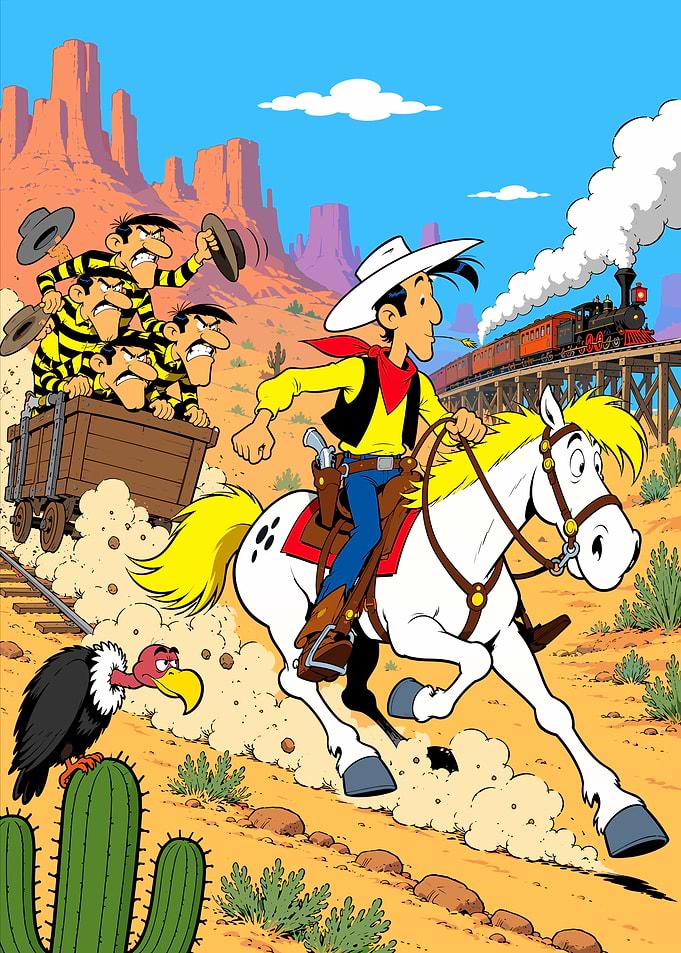 Lucky Luke and the Dalton Brothers