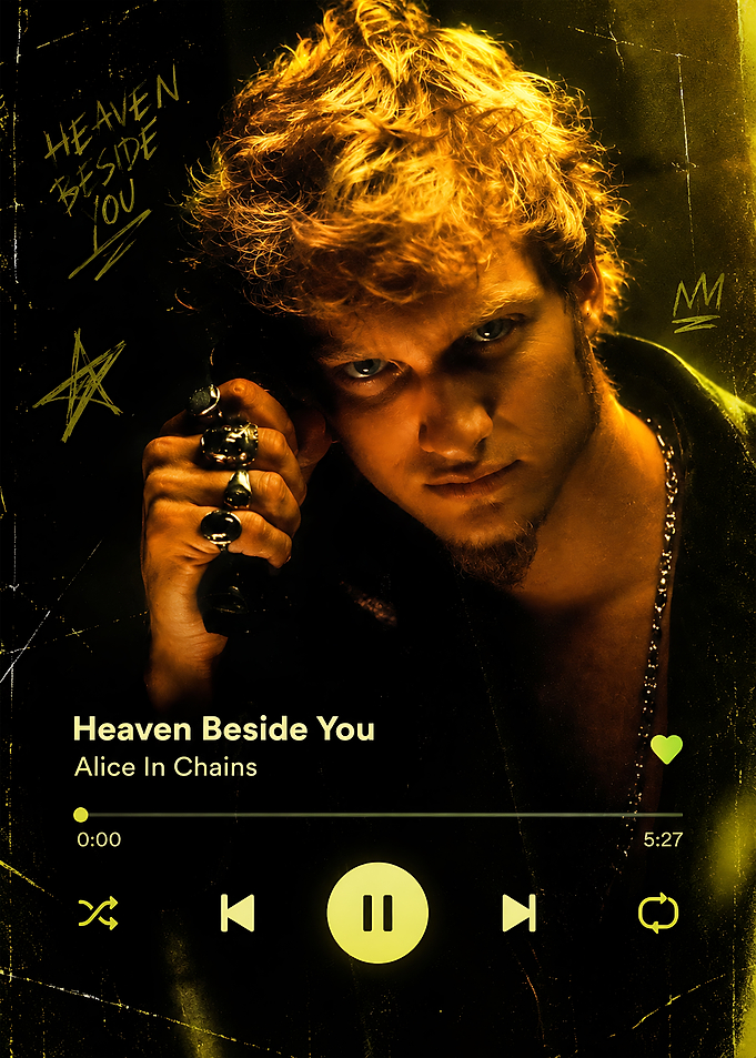 Alice In Chains Music Player Poster
