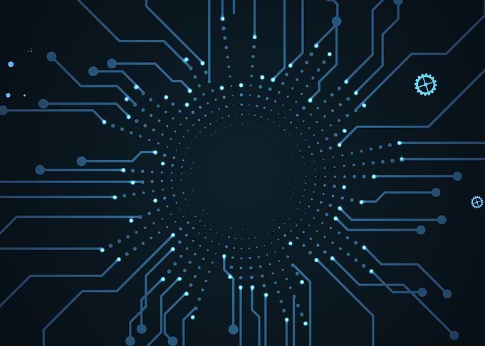 Digital Circuit Board Technology Background