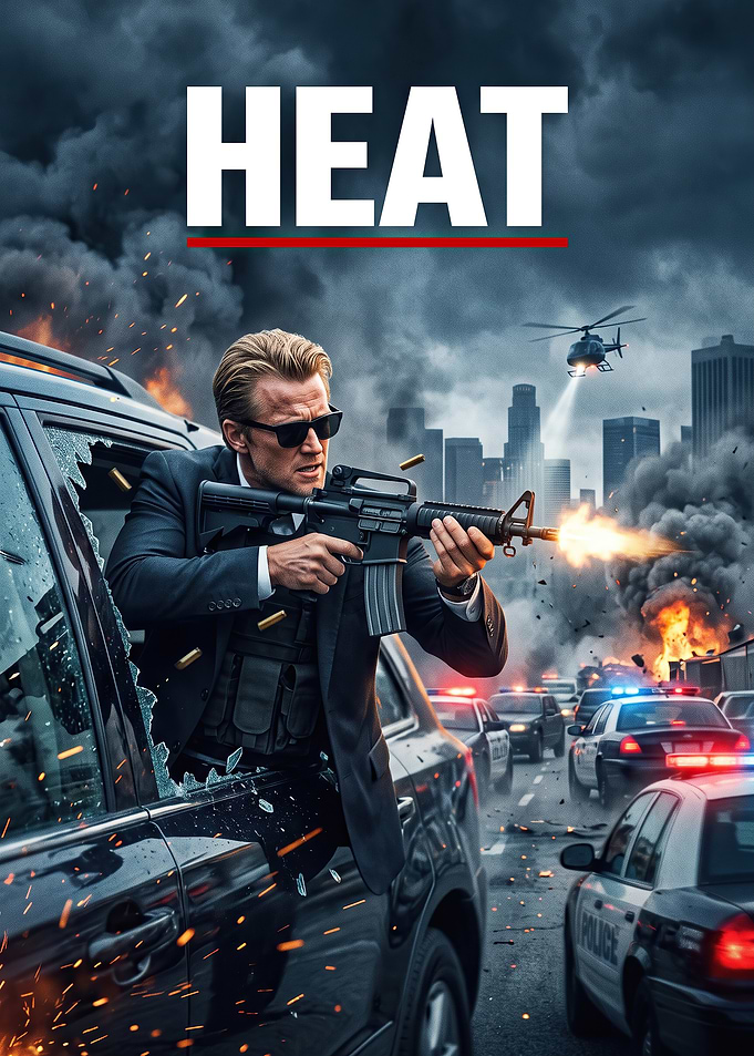 Heat Movie Action Poster
