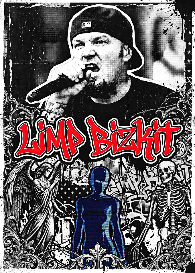 Limp Bizkit Fred Durst Graphic Poster