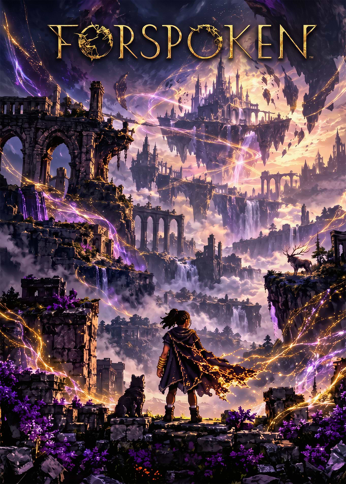 Forspoken Video Game Key Art
