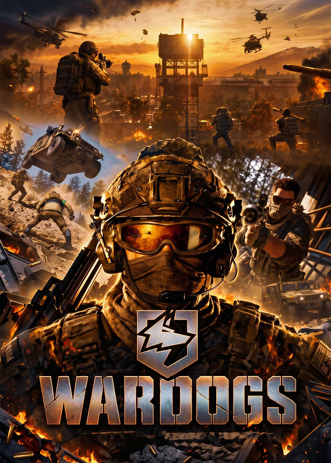 Military Action Game Poster