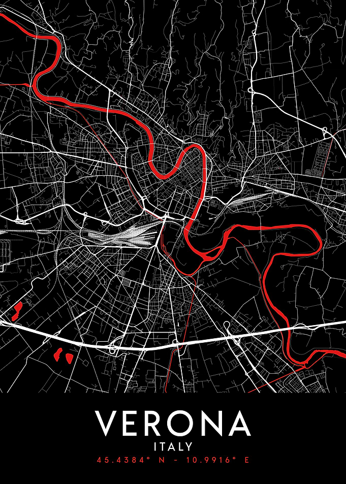 Verona Dark Map