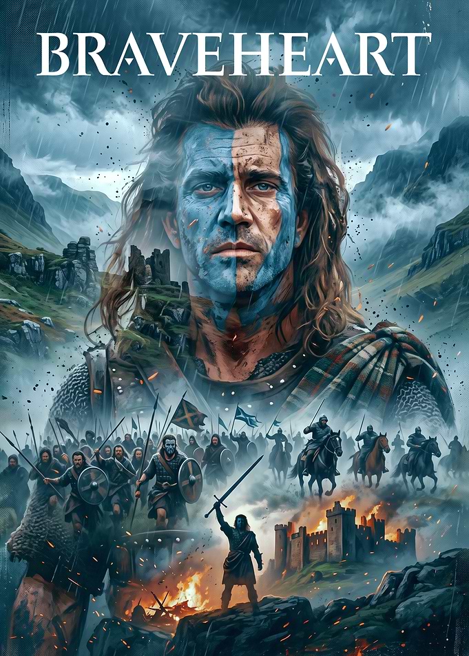 Braveheart Movie Poster Art
