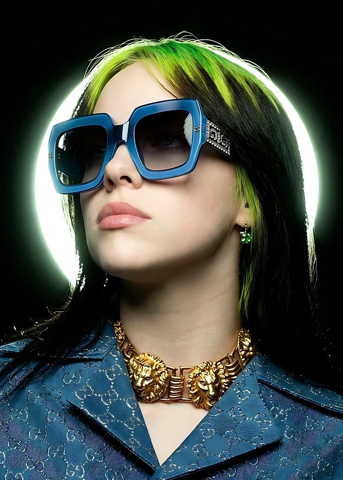 Billie Eilish in Gucci Campaign