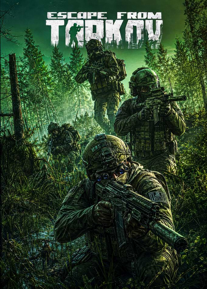 Escape From Tarkov Soldiers in Forest