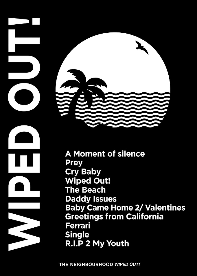 The Neighbourhood Wiped Out Album Poster