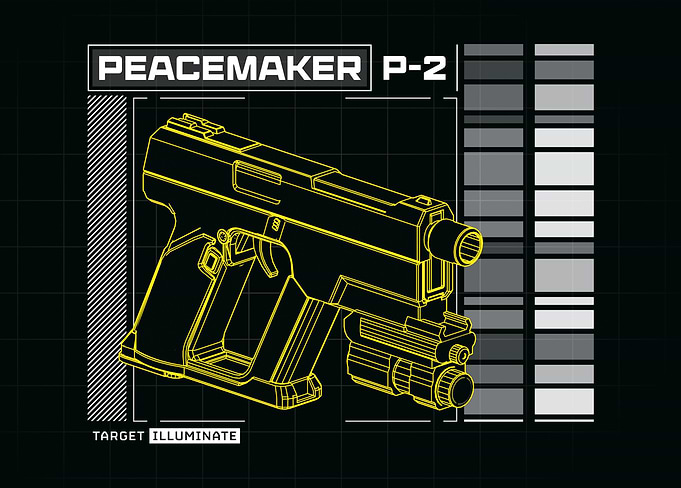 Helldivers II - Peacemaker P-2 in Electric Yellow