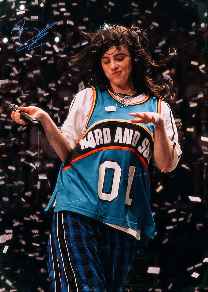 Billie Eilish Performing on Stage