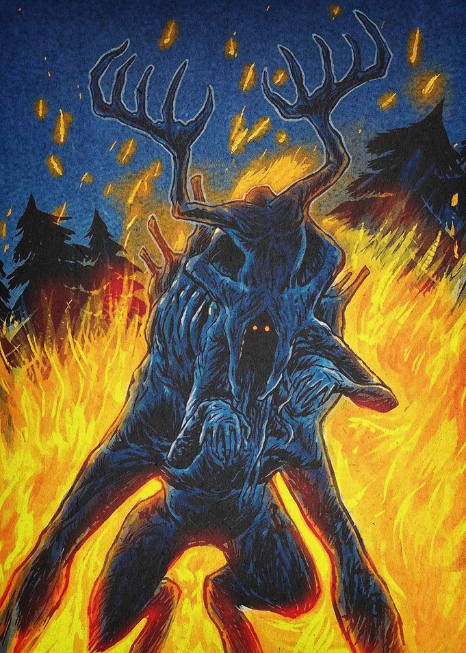 Cosmic Monster Dark Fantasy Art